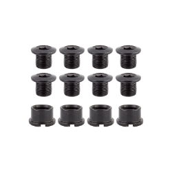 CHAINRING BOLT SET OR8 THRUSTER MTB DOUBLE STL BK 