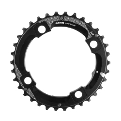 CHAINRING SRAM 34T 104mm 2x10 M-PIN ALY BK 