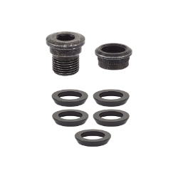 CHAINRING BOLT SET SRAM HIDDEN CX1 SET BK 
