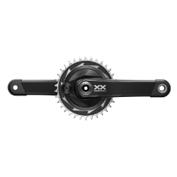 CRANKSET SRAM XXSL EAGLE POWERMETER SPIDER 165x34 Q168 CL55 DUB NoBB BK T-TYPE 