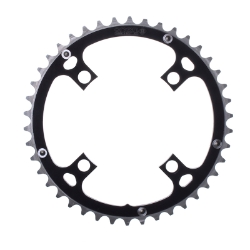 CHAINRING OR8 104mm 46T RAMPED 4B BK/SL 