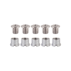 CHAINRING BOLT SET OR8 DBL STL CP 