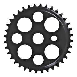 CHAINRING SUN TRIKE REP 1/2x1/8 36T BK 