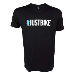 CLOTHING T-SHIRT JBI.BIKE #JUSTBIKE SML BLK 