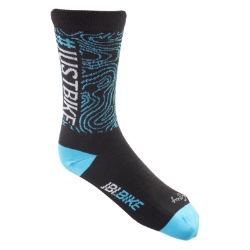 CLOTHING SOCKS JBI.BIKE #JUSTBIKE LG/XL BK 