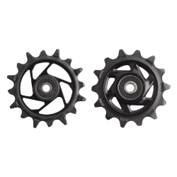 DER PART SRAM PULLEY KIT XX EAGLE AXS 14/16T BK w/HDWR T-TYPE 