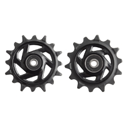 DER PART SRAM PULLEY KIT XO EAGLE AXS 14/16T BK w/HDWR T-TYPE 