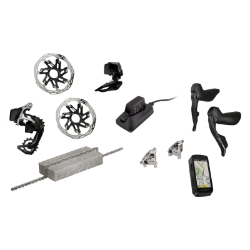 GROUP KIT SRAM ETAP AXS 2X E1 HRD HAMMERHEAD KAROO/SHIFTER/HYD ED FD/CHAIN 114L/RD 36T MAX & BAT/FD & 160 CL ROTORS & BAT/CHARGER & CORD 