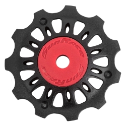 DER PART SUNRACE PULLEY SP856 11T RESIN/SEALED BEARING 