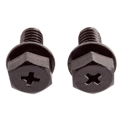 FENDER SUN REP BOLT SET/2 M6 X 12MM BK 