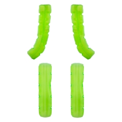 TAPE & PLUGS OR8 GREEN GELLY HANDLEBAR GEL PADS GN 