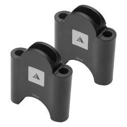 HBAR PROFILE AEROBAR RISER KIT 50mm BK 