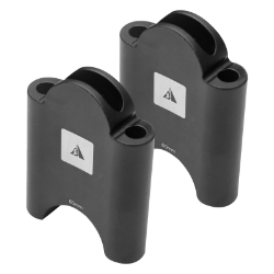 HBAR PROFILE AEROBAR RISER KIT 60mm BK 