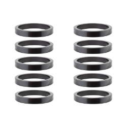 HEAD PART OR8 SPACER ALY 5mmx1-1/8 BK BGof10 