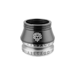 HEADSET ODY INT MX 1-1/8 BK w/CONICAL SPACER 