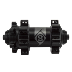 HUB FT OR8 CX/GX1110 ELITE QR 6B 28x100 SB BK NO SKEWER STRAIGHT PULL 