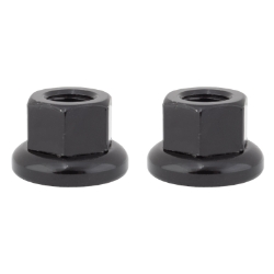 HUB AXLE NUT OR8 CRMO FT M9x1.0 PR BK 