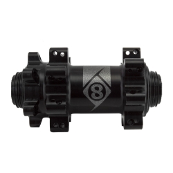 HUB FT OR8 MT1110 ELITE 15mmTA 6B 32x100 SB BK STRAIGHT PULL 