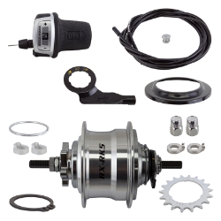 HUB RR S/A 5sp RXRK5 6B 36 SL w/TRIM KIT/TWIST-SHIFTER TSC50/CABLE 1700mm 18T 185/135mm ROTARY 