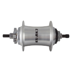 HUB RR S/A 3sp SXRK3 36 6B SL w/TRIM KIT/THUMB-SHIFTER SLS30-T/CABLE 170/215mm NON-ROTARY 
