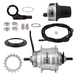HUB RR S/A 5sp RXRC5 CB 36 SL w/TRIM KIT/TWIST-SHIFTER TSC50/CABLE 1700mm 18T 135/185mm ROTARY 