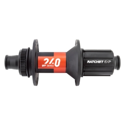 HUB RR DT 240 RD 24x142x12mmTA 8-11CAS RATCHET EXP CL BK (L) 