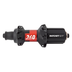 HUB RR DT 240 STRAIGHT PULL RD 24x130x5mmQR 8-11CAS RATCHET EXP BK (L) 