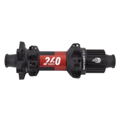 HUB RR DT 240 STRAIGHT PULL MTB 28x148x12mmTA MICROSPLINE RATCHET EXP 6B BK (L) 