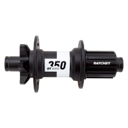 HUB RR DT 350 MTB 28x142x12mmTA 8-11SCAS 6B BK (L) 