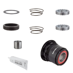 HUB CASS BODY DT UPGRADE KIT 3-PAWL TO RATCHET LN ALY 18T XD 