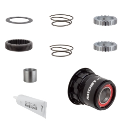 HUB CASS BODY DT UPGRADE KIT 3-PAWL TO RATCHET LN ALY 18T XDR 