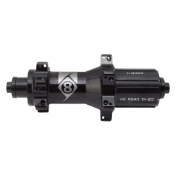 HUB RR OR8 RD2220 ELITE II QR 24x130 11s CASS SHI HG SB BK NO SKEWER STRAIGHT PULL 