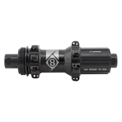 HUB RR OR8 CX/GX2220 ELITE II 12mmTA CL 28x142 11s CASS SHI HG SB BK STRAIGHT PULL 