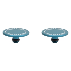 HUB SKEWER WMFG THRU AXLE CAP SET TEAL 