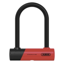 LOCK ABS U 420 USH KEY 140x14mm w/BRKT BK 