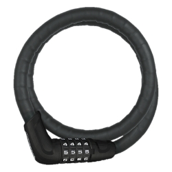 LOCK ABS ARMOR 6615 TRESOR COMBO 85cmx15mm w/BRKT BK 