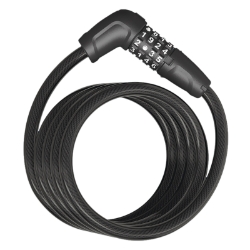 LOCK ABS CBL 6512 TRESOR COMBO 180cmx12mm w/BRKT BK 