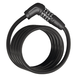LOCK ABS CBL 5510 NUMERO COMBO 180cmx10mm w/o-BRKT BK 