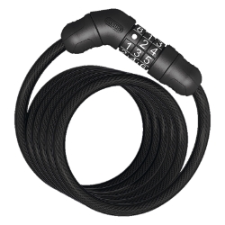 LOCK ABS CBL 4508 STAR COMBO 150cmx8mm w/o-BRKT BK 