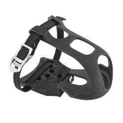 PEDAL CLIPLESS ADAPTER EXUSTAR w/TOE CLIPS & STRAPS CLEATS SOLD SEPERATLY 
