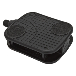 PEDALS SUNLT CRUSER BAREFOOT 1/2 BLK 