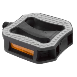 PEDALS SUNLT PLATFORM NYLON GRIPR TOP *BULK OEM* 1/2 BK 