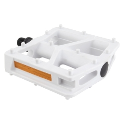 PEDALS BK-OPS T-BAR 1/2 WHT 