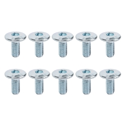 PEDAL CLEAT SUNLT SCREW RD 5x8 BGof10 