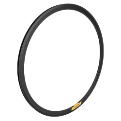 RIM VEL 700C 622x13.5 DEEP-V 32 BK/NMSW 