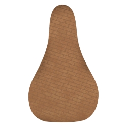 SADDLE SUNDAY MX RAIL BRETT SILVA BRICK-BN 