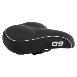 SADDLE C9 CRUISER SELECT SOFT TOUCH VINYL BK 