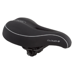 SADDLE C9 MX AIRFLOW SOFT TOUCH VINYL WR BK 