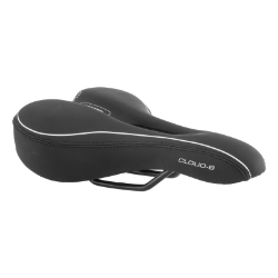SADDLE C9 SPORT SELECT AIRFLOW MENS SOFT TOUCH VINYL BK 