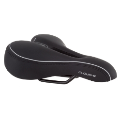 SADDLE C9 SPORT SELECT AIRFLOW LADIES SOFT TOUCH VINYL BK 